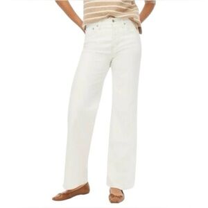 J. Crew Women's White Flare Cotton Blend Jeans NWT 29